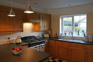 A stainless steel appliances from housecleaning services